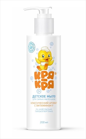 кря-кря мыло детское классик 200 мл фото