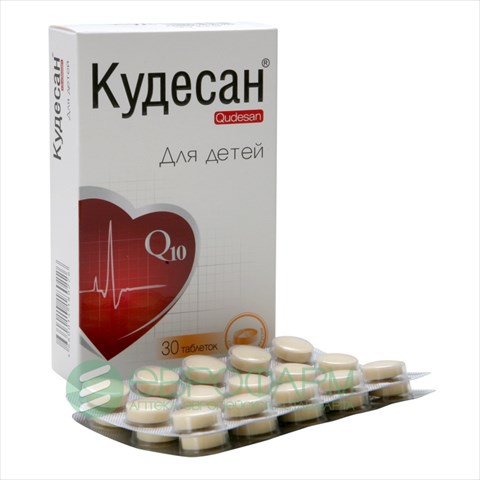 кудесан для детей n30 таблеток жевательных фото