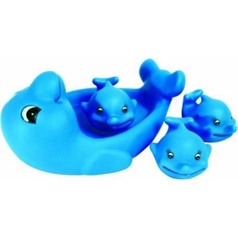 курносики игрушка для ванной 25075 семейка дельфинов с 6 мес фото