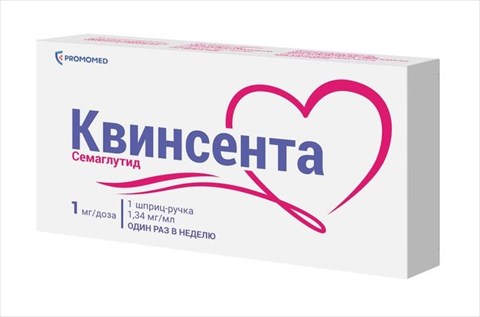 квинсента р-р для п/к введ 1мг/доз шпр-ручка 3мл n1 плюс иглы n4шт фото