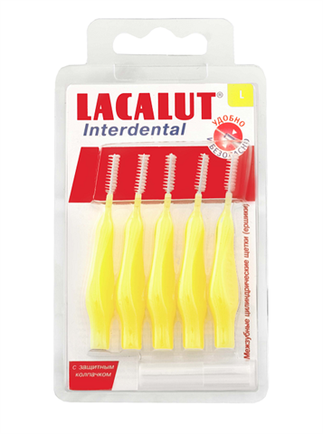 лакалют interdental ершики межзубные р l n5 цилиндрические фото