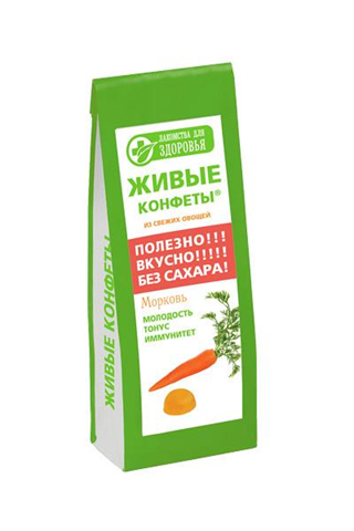 лакомства для здоровья мармелад морковка 100 г без сахара фото