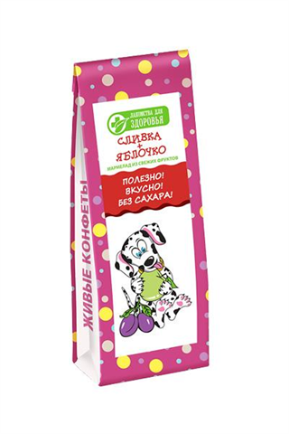 лакомства для здоровья мармелад сливка и яблочко 105 г фото