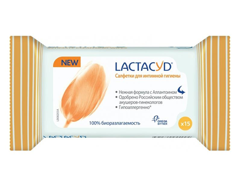 лактацид салфетки для интим гигиен n15 фото