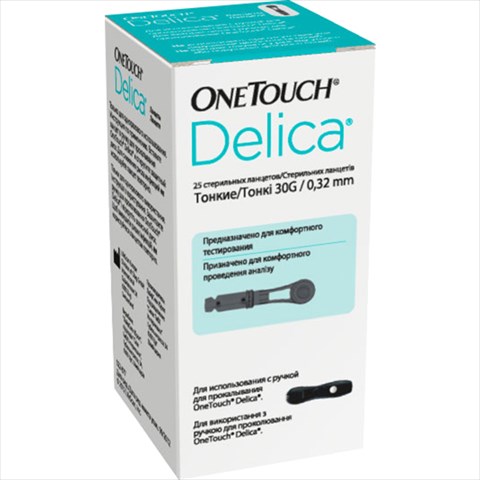 ланцеты ван тач делика плюс n25 фото