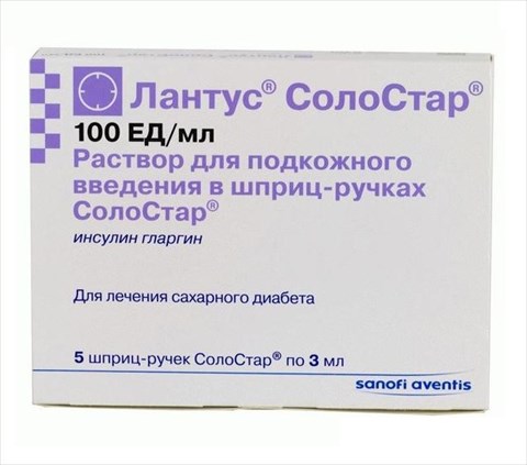 лантус солостар раствор для инъекций 100 ед/мл 3 мл n5 шприц-ручек фото