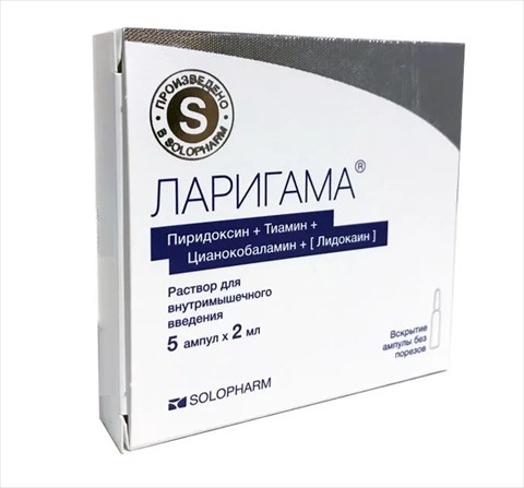 ларигама р-р для в/м введ 2мл n5 фото
