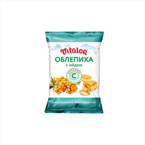 виталор карамель леденц 60г вит с облепиха с медом фото