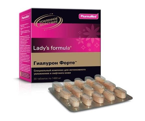 ледис формула гиалурон форте n30 таб фото