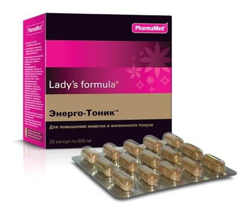 ледис формула энерго-тоник n30 капс фото