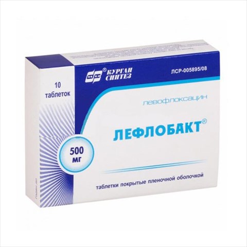 лефлобакт таб ппо 500мг n10 фото