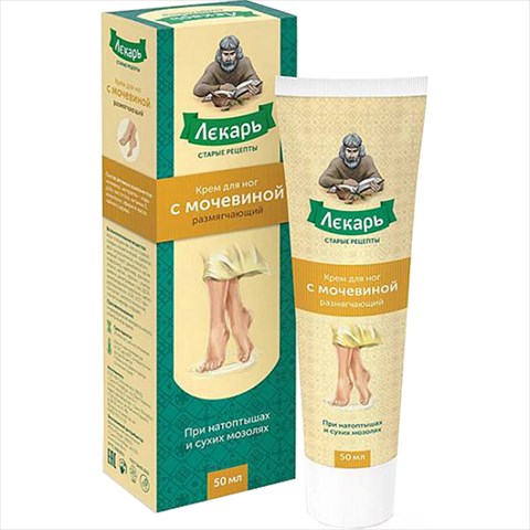 лекарь крем для ног 50мл мочевина фото