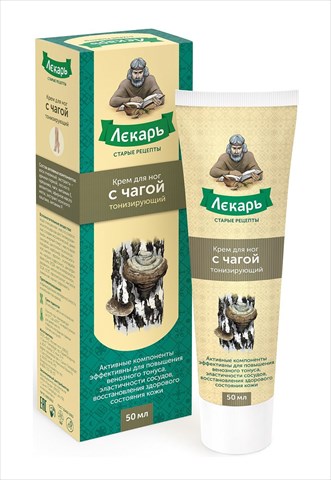 лекарь крем для ног 50мл чага фото