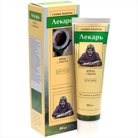 лекарь крем для тела 50мл бадяга фото