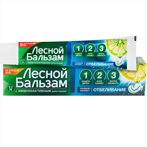 лесной бальзам з/паста 130мл на отваре трав с соком лимона фото