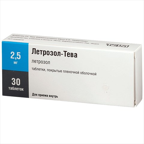 летрозол-тева таб ппо 2,5мг n30 фото