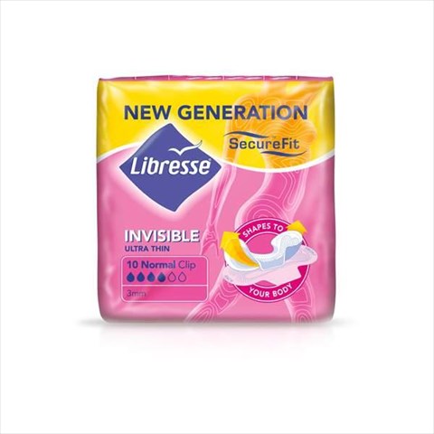 либресс прокладки инвизибл клип нормал мягкая поверхность n10 фото