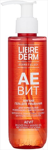 либридерм аевит гель для умывания 200мл мягкий фото