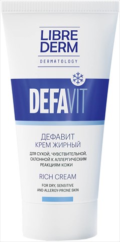 либридерм дефавит жирный крем 50мл восстанавливающий успокаивающий фото