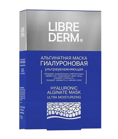 либридерм гиалуроновый маска для лица альгинат 30г n5 ультра увлажн дина плюс ооо фото