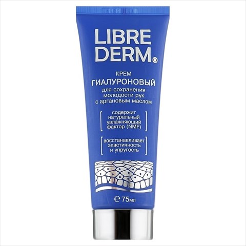 либридерм гиалуроновый крем для рук 75мл аргановое масло фото