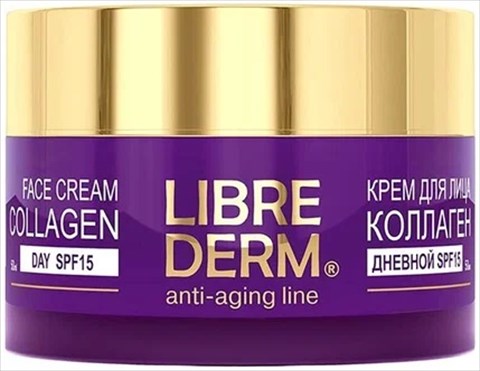 либридерм коллаген крем дневной 50мл для сияния и ровного цвета spf15 фото