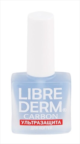 либридерм лак для ногтей 10мл ультра защита карбон фото