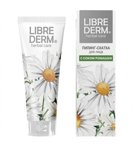 либридерм пилинг-скатка для лица 75мл ромашка фото