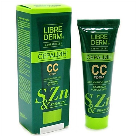 либридерм серацин сс-крем 30мл для жирной кожи фото