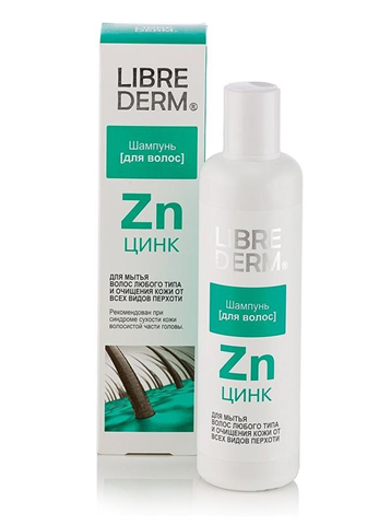 либридерм цинк шампунь 250мл фото