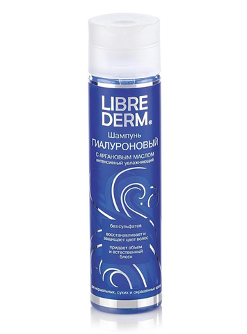 либридерм гиалуроновый шампунь с аргановым маслом 250 мл фото