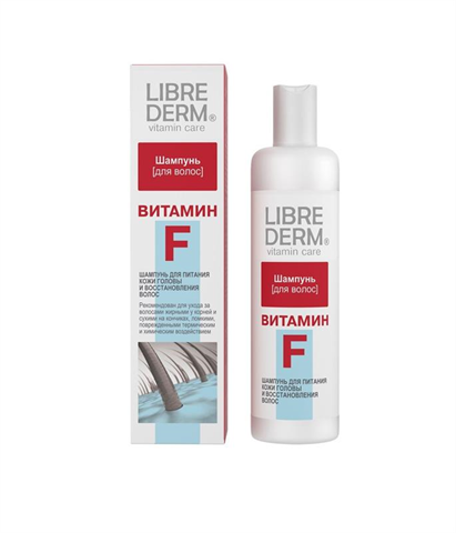 либридерм витамин ф шампунь для волос питательный 250 мл фото