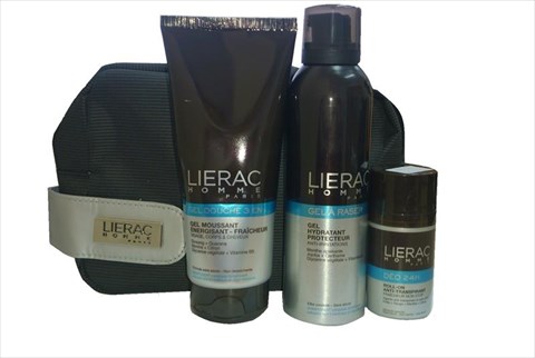 лиерак homme набор (гель для душа плюс гель для бритья плюс дезодорант) фото