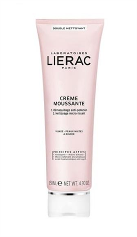 лиерак крем пенящийся для снятия макияжа 150 мл фото