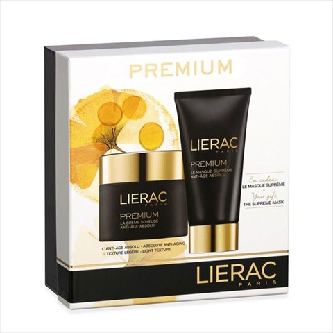 лиерак премиум набор крем бархатистый 50 мл плюс маска 75 мл фото