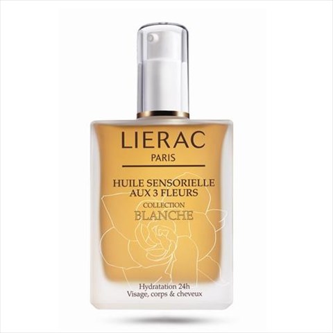 лиерак сенсорьель масло-уход восстанавливающее белые цветы 100 мл фото