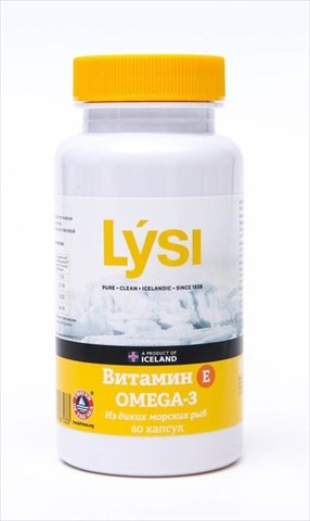 lysi omega-3 витамин е 60 капсул фото
