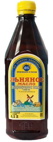 масло льняное 500мл фото