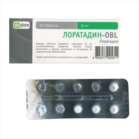 лоратадин-obl таб 10мг n10 фото