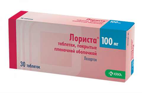 лориста 100мг n30 табл фото