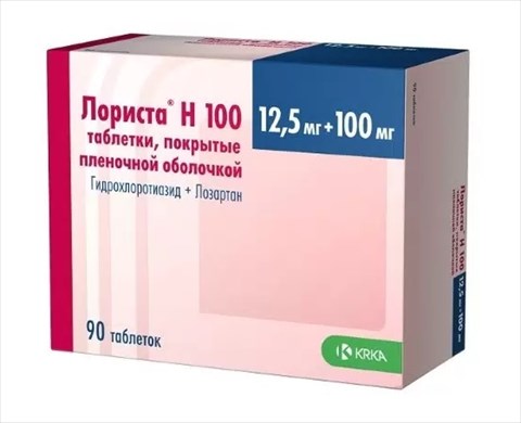 лориста н 100 таб ппо 100мг плюс 12,5мг n90 фото
