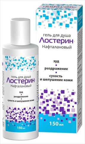 лостерин нафталановый гель для душа 150мл фото
