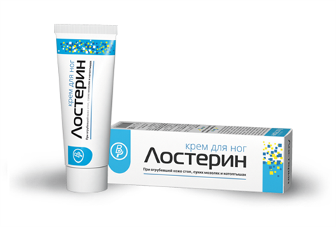 лостерин крем для ног 75мл нафталановый фото
