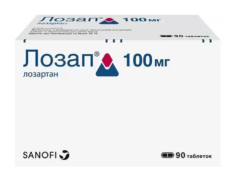 лозап 100 мг n90 табл фото