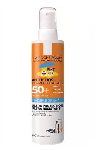 ля рош позе антгелиос дермо-педиатрикс спрей для лица и тела 200мл spf50 плюс  фото