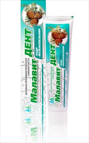 малавит дент зубная паста кедр-можжевельник 70 г фото