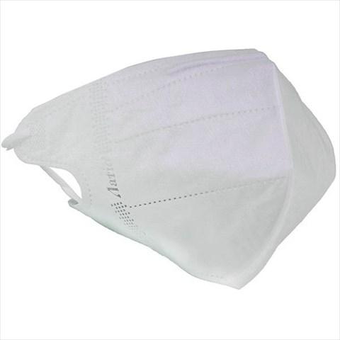 маска медицинская n3 (3-х сл на резинках белая фиксатор) фото