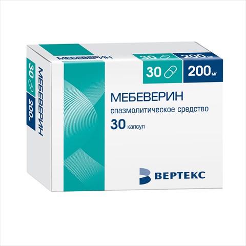 мебеверин-вертекс капс пролонг действия 200мг n30 фото