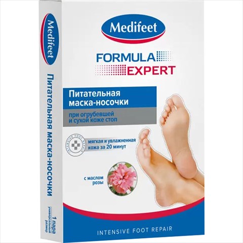 медифит маска-носочки для ног масло розы пара фото