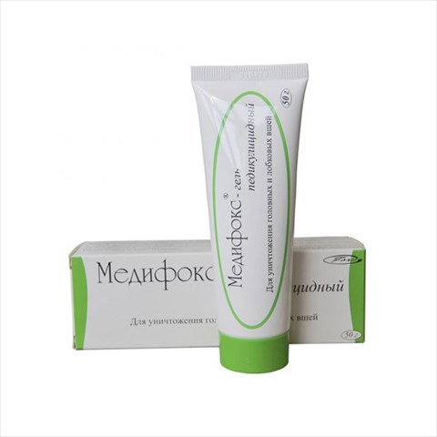 медифокс гель для волос 50г педикулицид фото